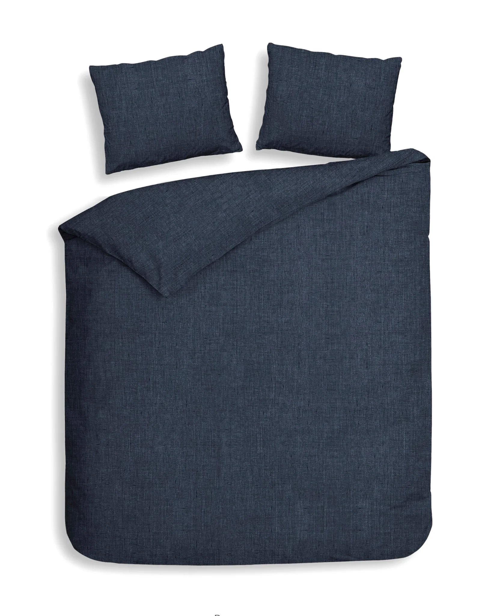 Dekbedovertrek Franela Dark Blue – 100% Katoen-Flanel