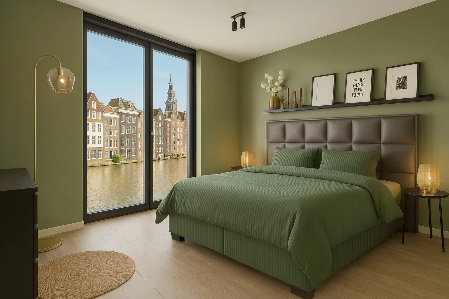 Dekbedovertrek Banda Laurel Green