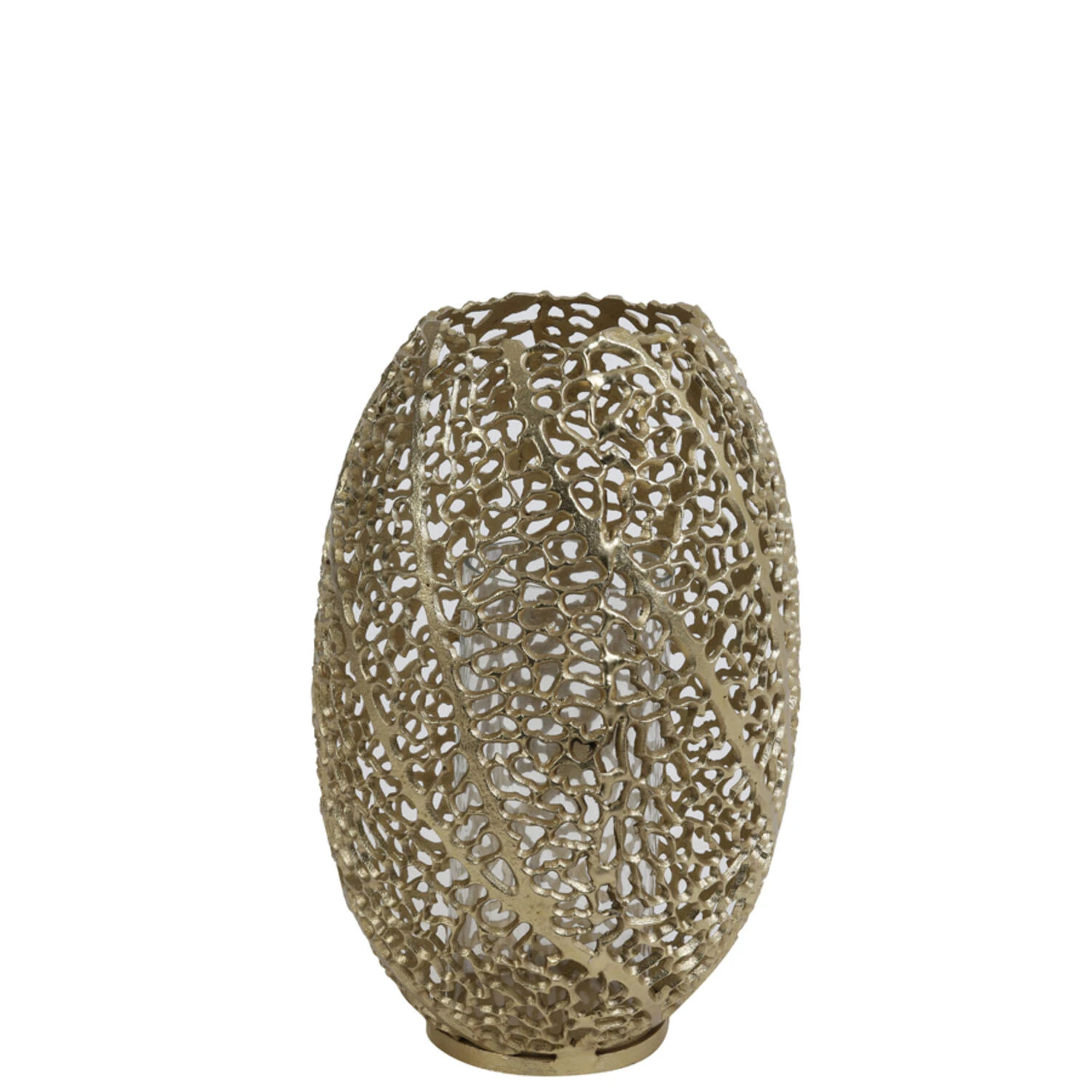 Antiek gouden windlicht SINULA