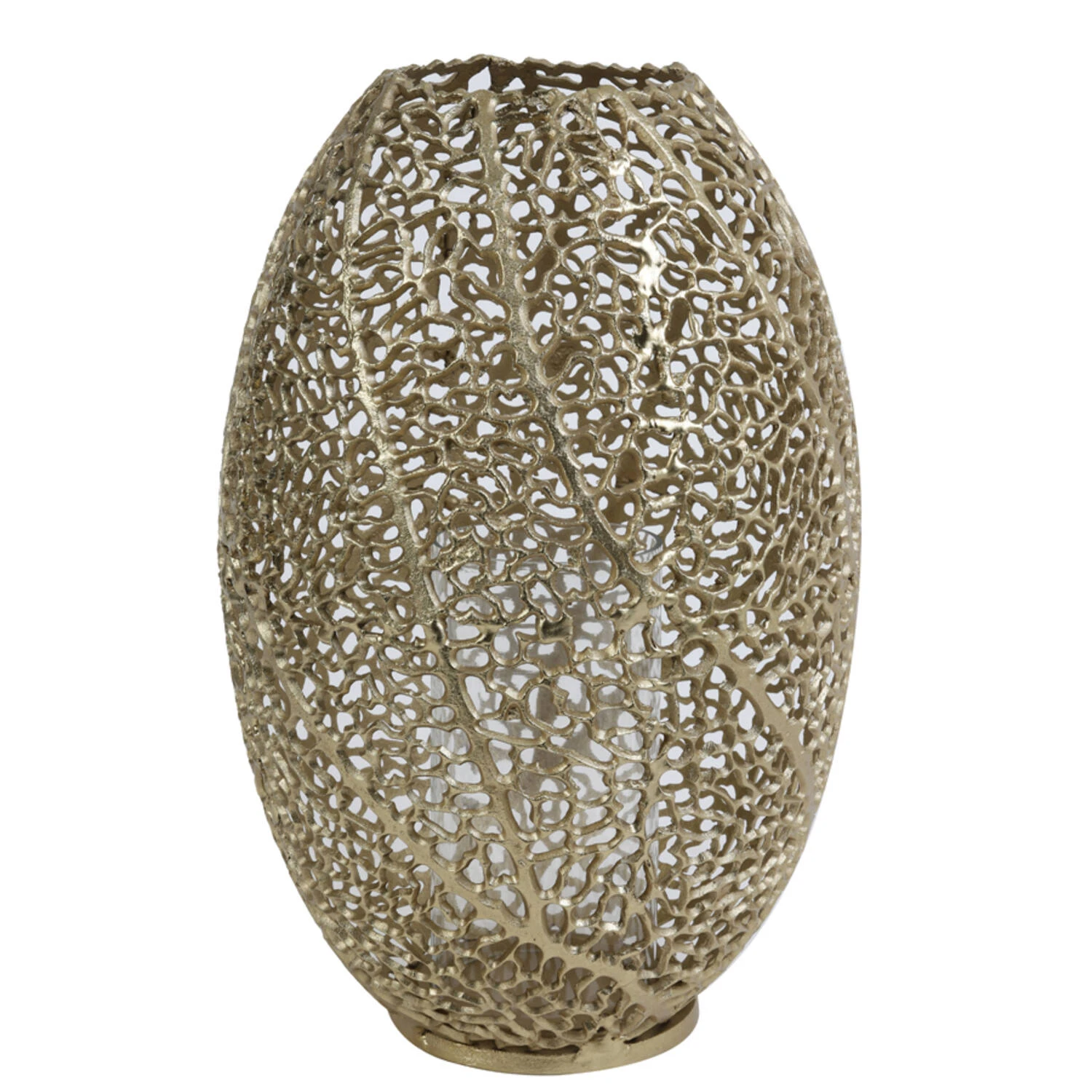 Antiek gouden windlicht SINULA