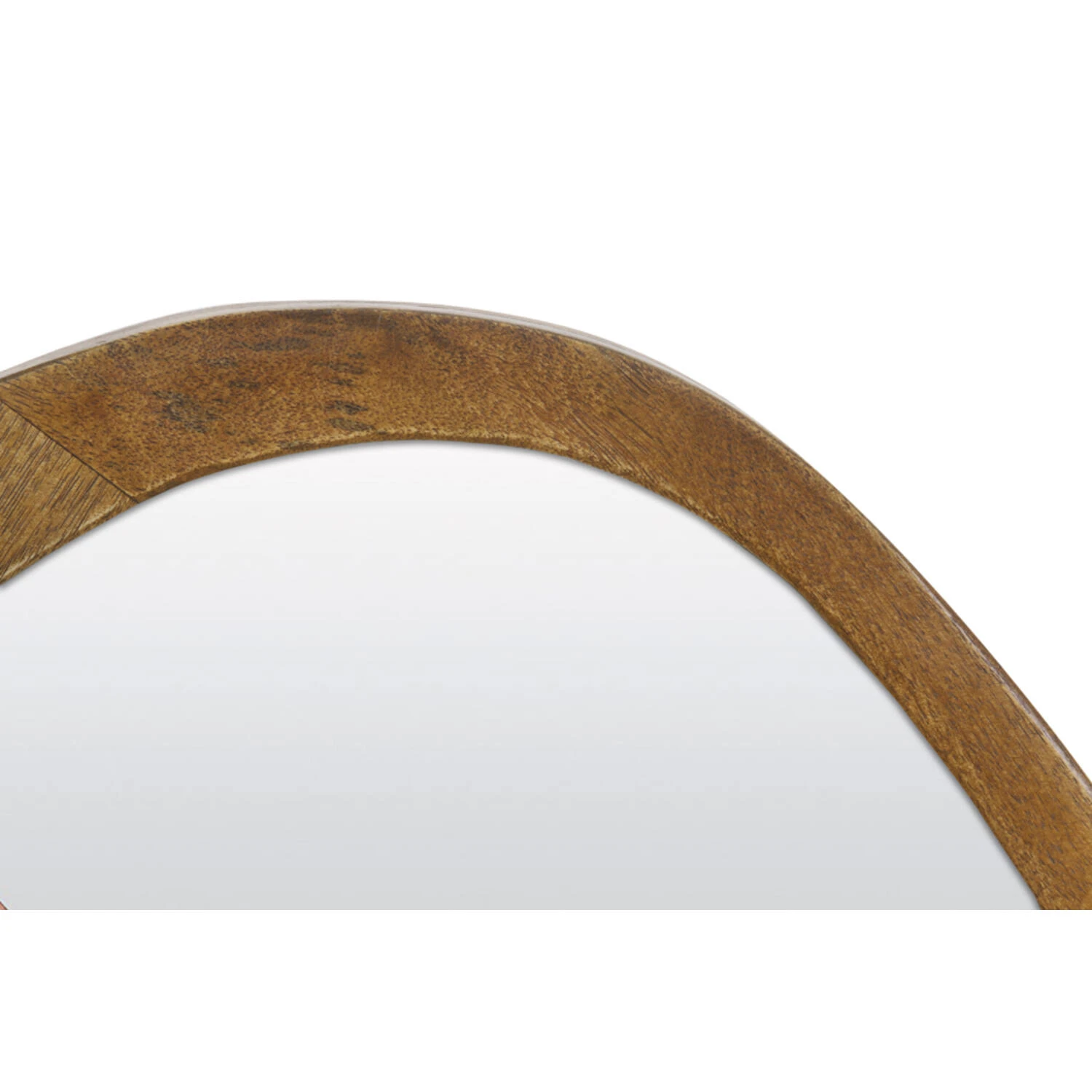 Spiegel SONORA hout (olie bruin)