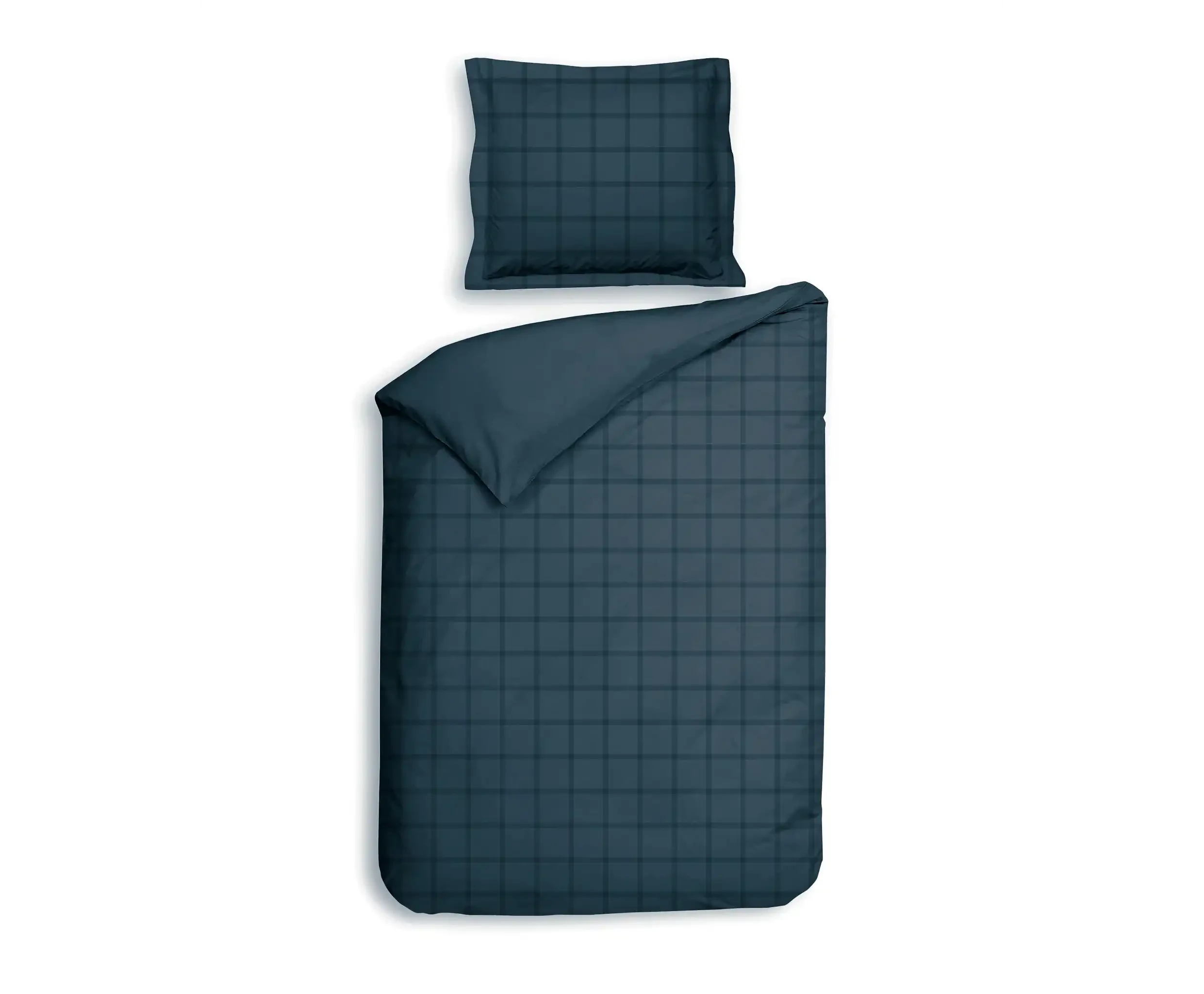 Dekbedovertrek Diamante Maritime Blue - 100% Katoen-Satijn