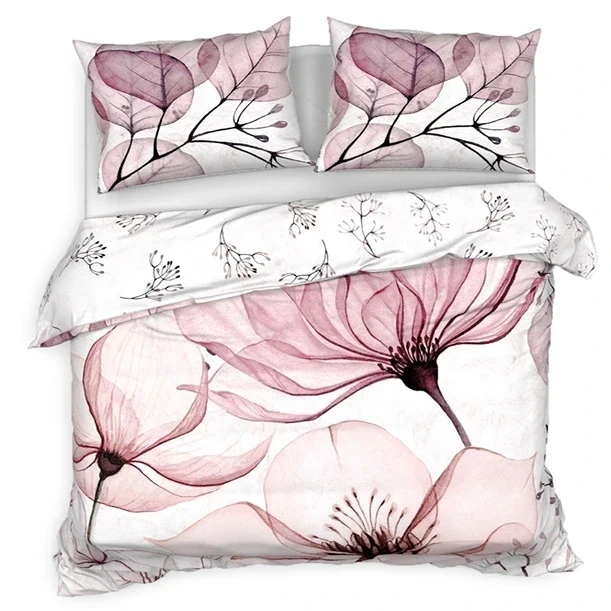 Roze dekbedovertrek Heckettlane Esta