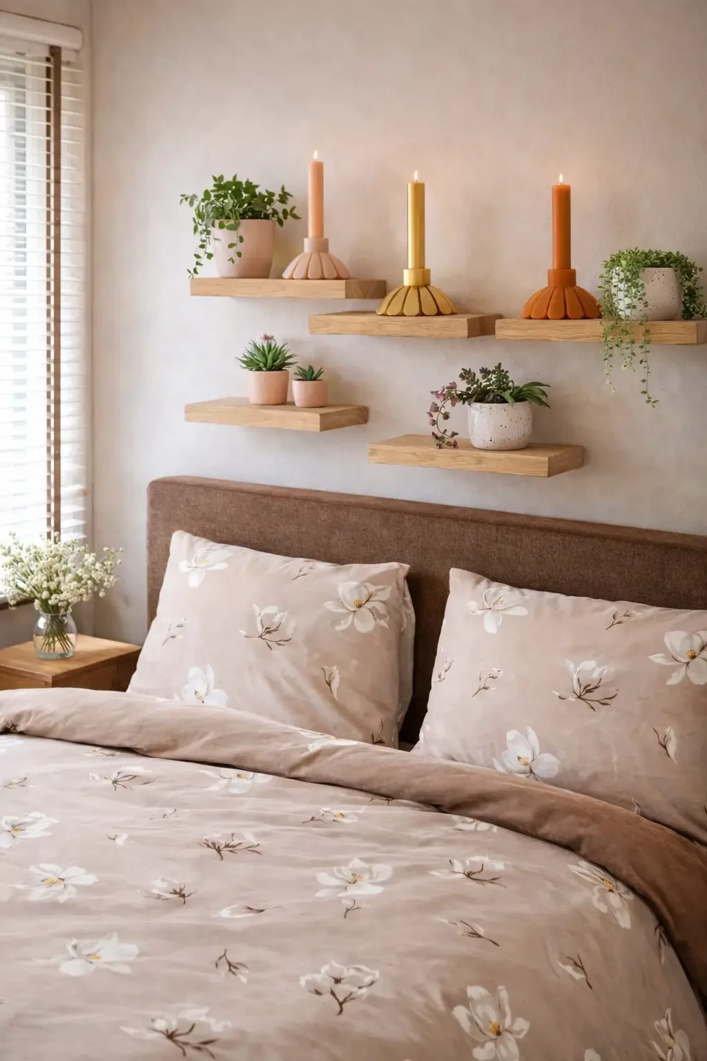 Rustik Lys – Kaars – Goud – Sculpture – Bloem – Figuurkaars